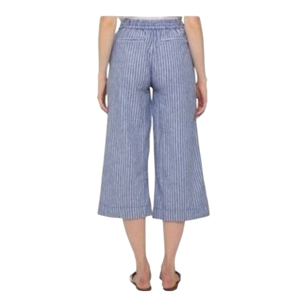 Beach Lunch Lounge pants Margot Linen striped beach pool casual resortwear - Picture 4 of 15